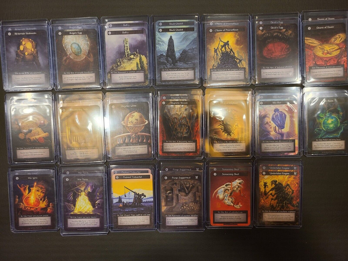 Complete 1088 Card Alpha Playset